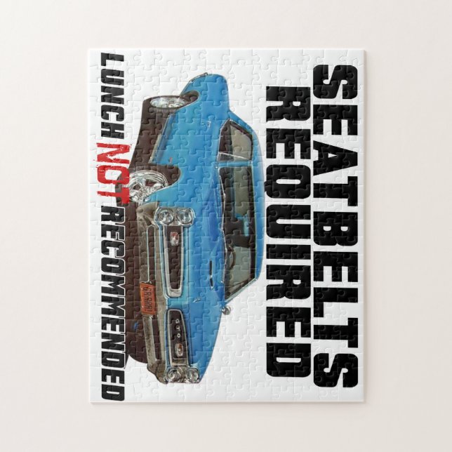 Bilbälten som krävs för GTO Pussel (Vertikal)