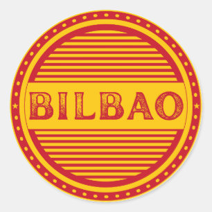 Bilbao City Pride Emblem – Spansk identitet Runt Klistermärke