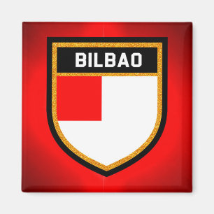 Bilbao flagga magnet