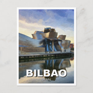 Bilbao Guggenheim Museum Travel Vykort