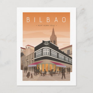 BILBAO ・ Nordsjö ・ Gammalt kvartal Vykort