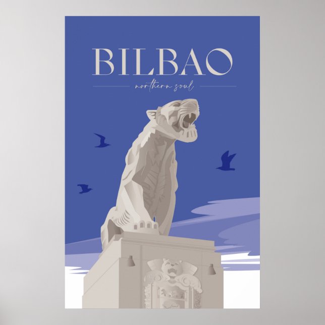 BILBAO Northern Soul / El tigre Poster (Framsidan)