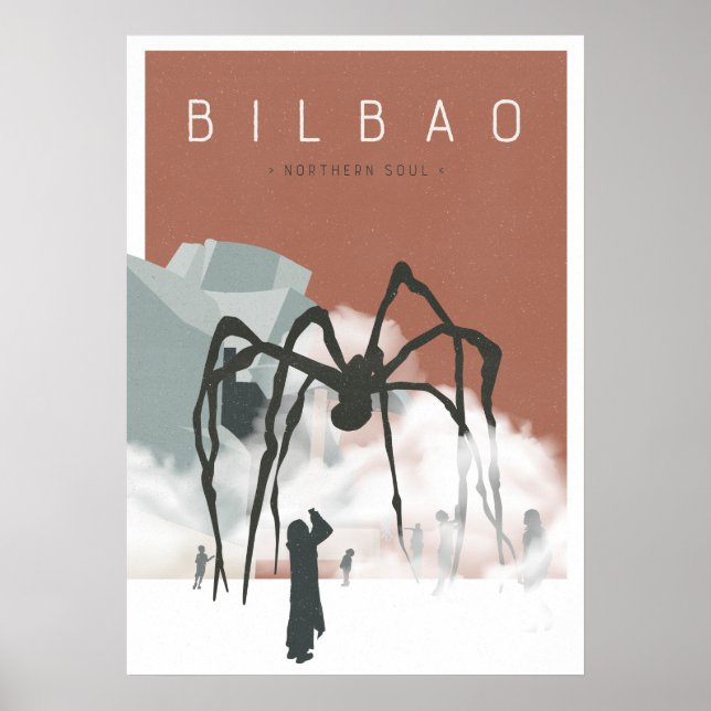 BILBAO * NORTHERN SOUL POSTER (Framsidan)