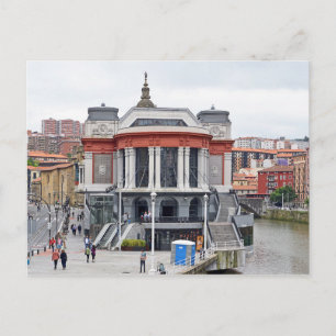 Bilbao. Ribera Market. Mercado de la Ribera. Vykort