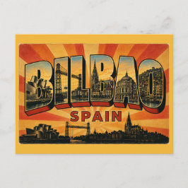 Bilbao Spanien Guggenheim Museum Vykort