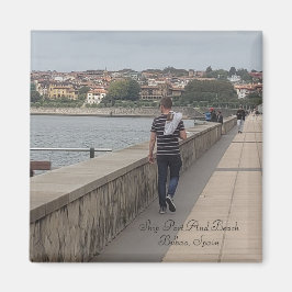 Bilbao Spanien | Turistresor runt hamnen Magnet