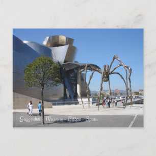 Bilbao, vykort för Spanien