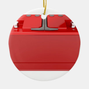 Bilbatteri Julgransprydnad Keramik