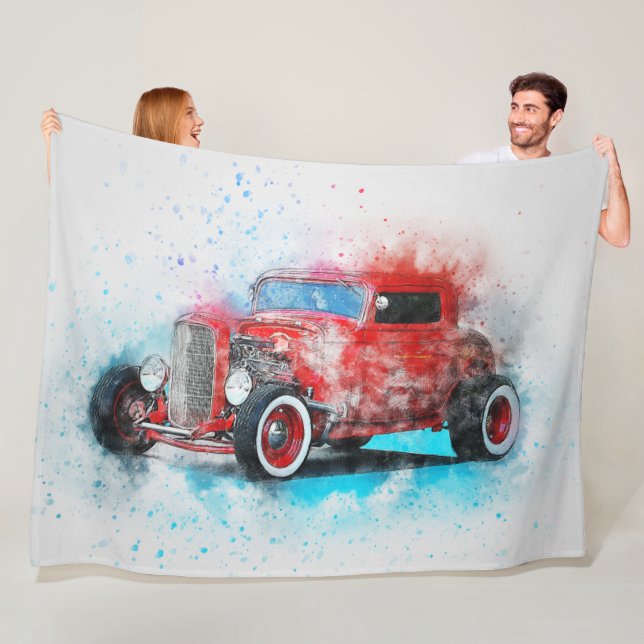 Bilbil Fleecefilt (På plats)