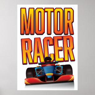 Bilbil för bilförare poster