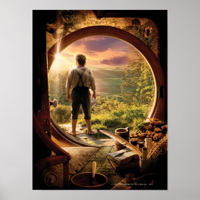 BILBO BAGGINS™ Back in Shire Collage Poster (Framsidan)