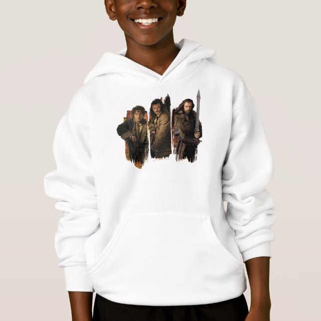 BILBO BAGGINS™, Bard och Thorin Graphic T-shirt (Framsida)
