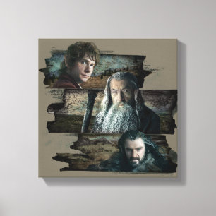 BILBO BAGGINS™, Gandalf, THORIN OAKENSHIELD™ Canvastryck