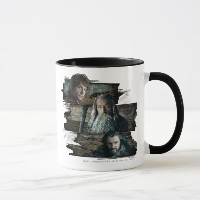 BILBO BAGGINS™, Gandalf, THORIN OAKENSHIELD™ Mugg (Höger)