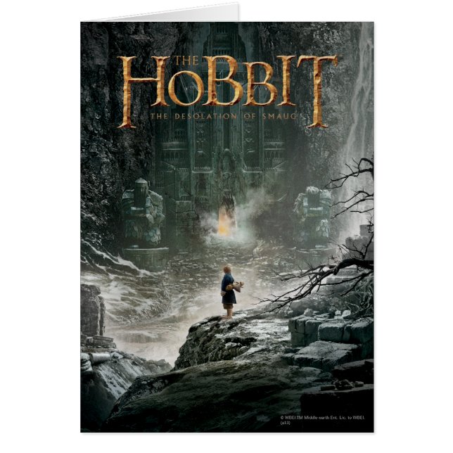 BILBO BAGGINS™ i Erebor Hälsningskort (Framsidan)