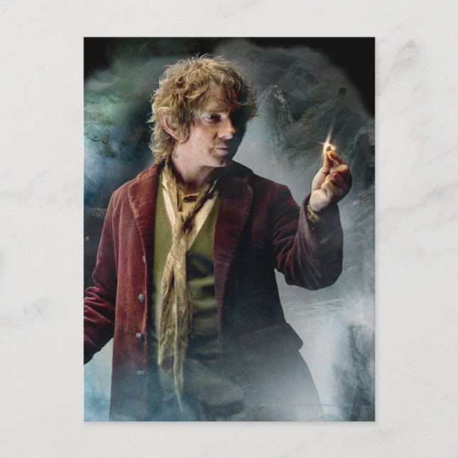 BILBO BAGGINS™ med Ring Vykort (Framsida)