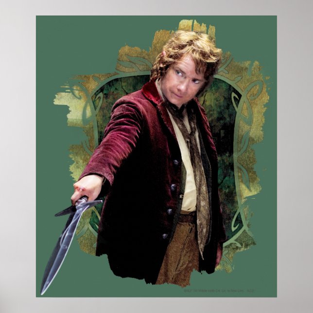 BILBO BAGGINS™ med svärd Poster (Framsidan)