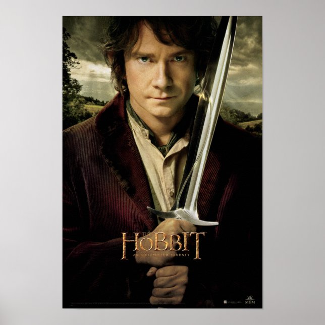 BILBO BAGGINS™ med Sword Poster (Framsidan)