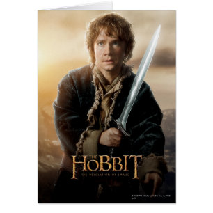 BILBO BAGGINS™-tecken Poster 2 Hälsningskort