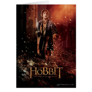 BILBO BAGGINS™-tecken Poster 3 Hälsningskort