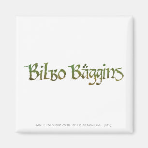 BILBO BAGGINS™ Texturerad Magnet