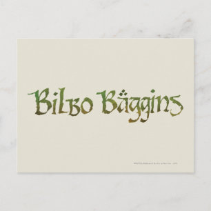 BILBO BAGGINS™ Texturerad Vykort