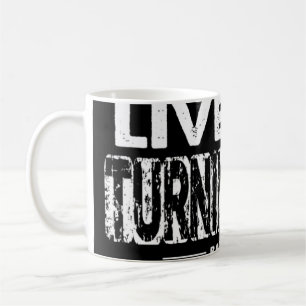 Bilcitat Hastighetsväg Tävling Gear Live Life Tur Kaffemugg