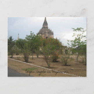 Bild 055, Bagan Pagoda i Myanmar Vykort