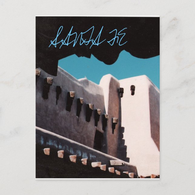 bild 0-9, SANTA FE Vykort (Framsida)