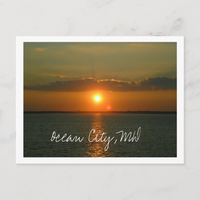Bild 1339, Ocean City, MD Vykort (Framsida)