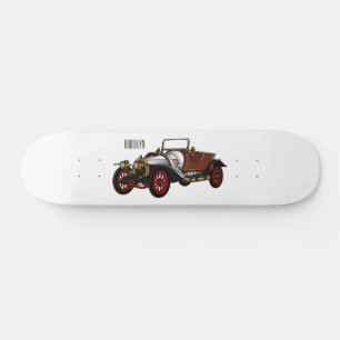 Bild 1920-tecknad för klassisk bil mini skateboard bräda 18,5 cm