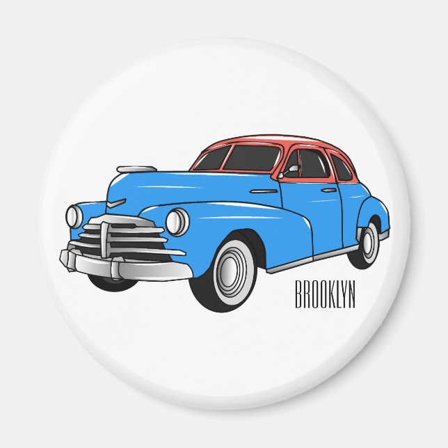 Bild 1948 för klassiskt tecknad magnet (Framsidan)