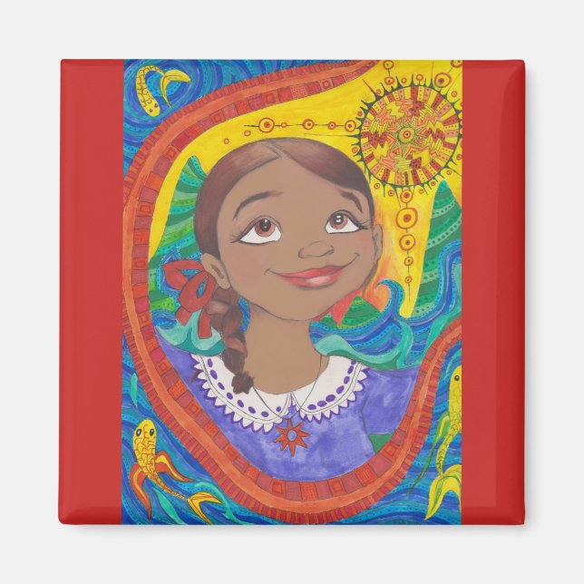 Bild 2 Låt oss tala om Kiswahili Magnet (Framsidan)