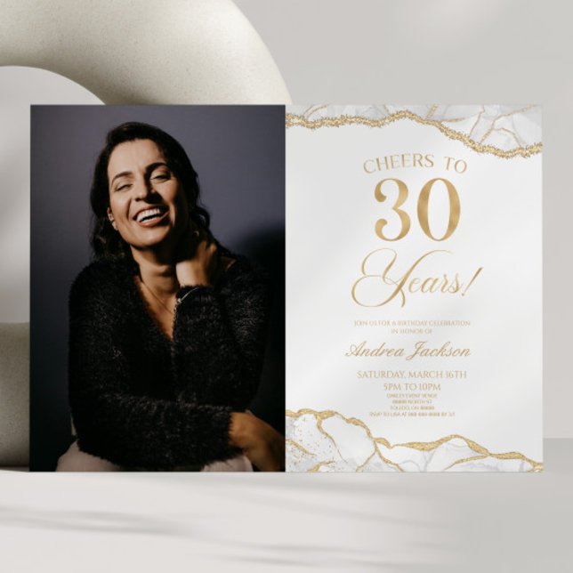 Bild 30års födelsedag Party Inbjudningar (Skapare uppladdad)