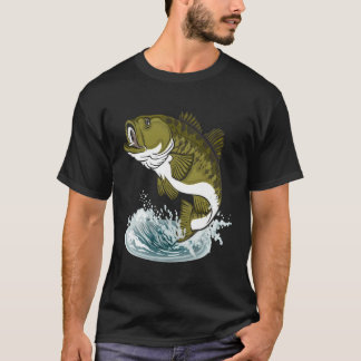 Bild 365 Bass Fish Fishing T Shirt