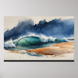 Bild 4 för vattenfärg poster