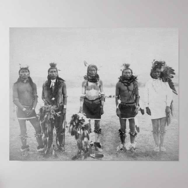 Bild 5 Gass Dance Indian Warriors Poster (Framsidan)