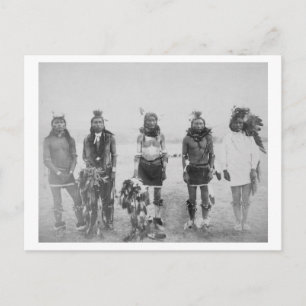 Bild 5 Gass Dance Indian Warriors Vykort