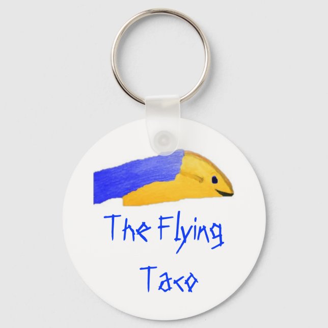 Bild 73, Flygande Taco Nyckelring (Framsida)