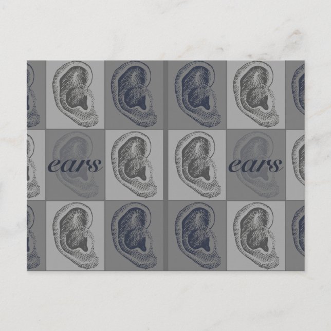 Bild åtta Öron Vykort (Framsida)