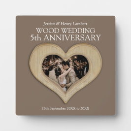 Bild av 5:e träets bröllop-årsdag