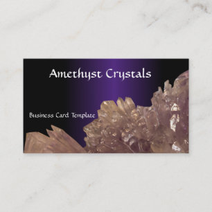 Bild av Ametyst Crystals Visitkort