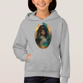 Bild av Anime Girl, omgiven av Regnbåge Light T Shirt