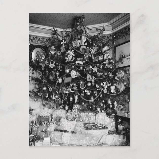 Bild av årshelgen Träd (1910) Helg Vykort (Framsida)