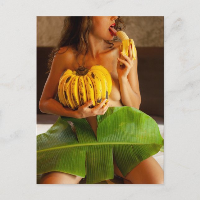 Bild av Banana Babe Sexy Vykort (Framsida)