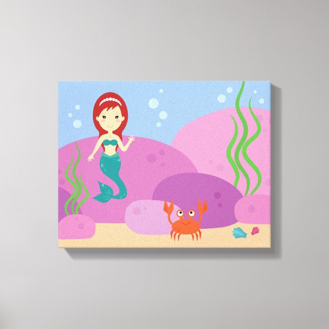 Bild av barn för låg sjöjungfru för daghem (Framsida)