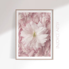 Bild av blommar av körsbär av honungs rosa poster