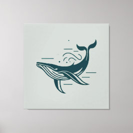 Bild av Blue Whale Swimming