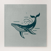 Bild av Blue Whale Swimming