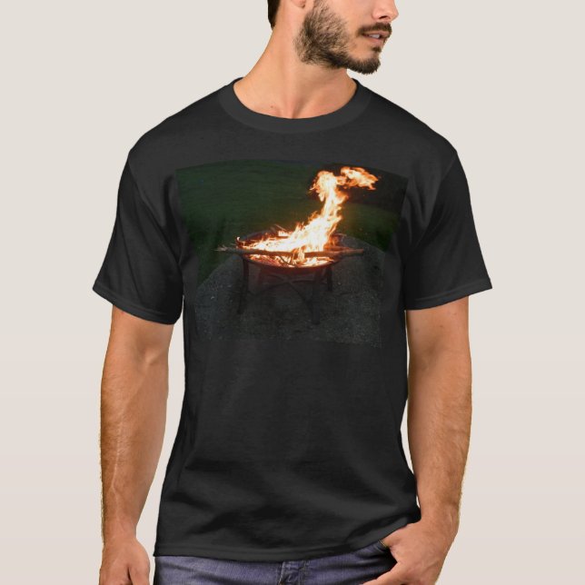 Bild av brandbrand i brandbrandbrandbrandbrandbran t shirt (Framsida)
